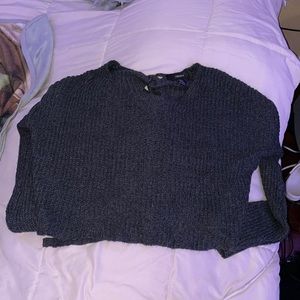Cropped sweater